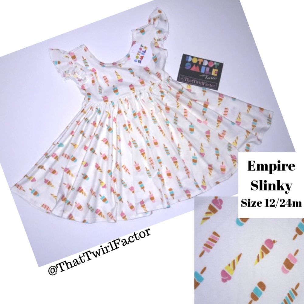 Ice Cream You Scream Dot Dot Smile summer dress DDS